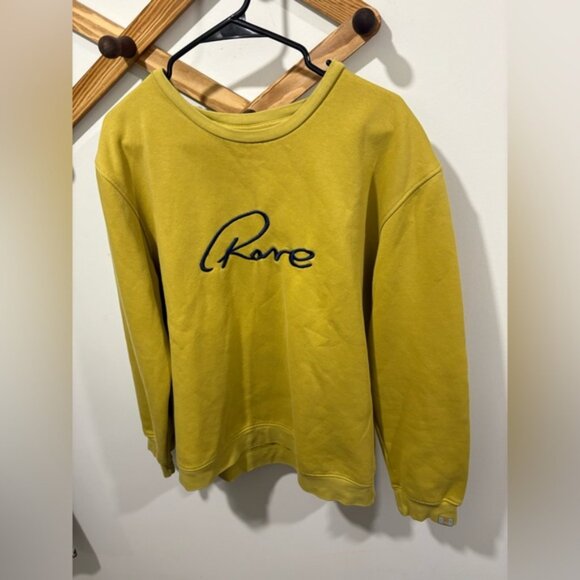 RARE RABBIT Crewneck ASHER Sweatshirt with Embroidered Logo - Picture 4 of 12